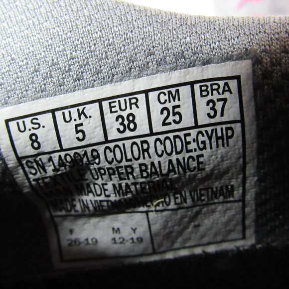 Skechers Flex Comfort Womens Shoes Air Cooled Memory Foam Size 8 Grey/Hot Pink - Picture 9 of 10